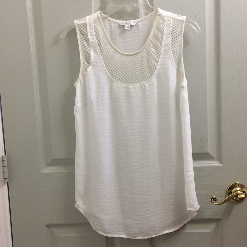 CAbi mesh tank top